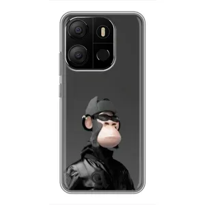 Чохли з Мавпами NFT для Tecno Pop 7 Pro (AlphaPrint) (стильна мавпа NFT)