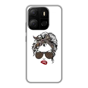 Чохли Луі Вітон для Tecno Pop 7 Pro (AlphaPrint - LOUIS VUITTON) (стильна з луі вітон)