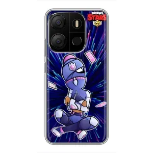Чехлы Brawl Stars для Tecno Pop 7 Pro (AlphaPrint) (Тара)