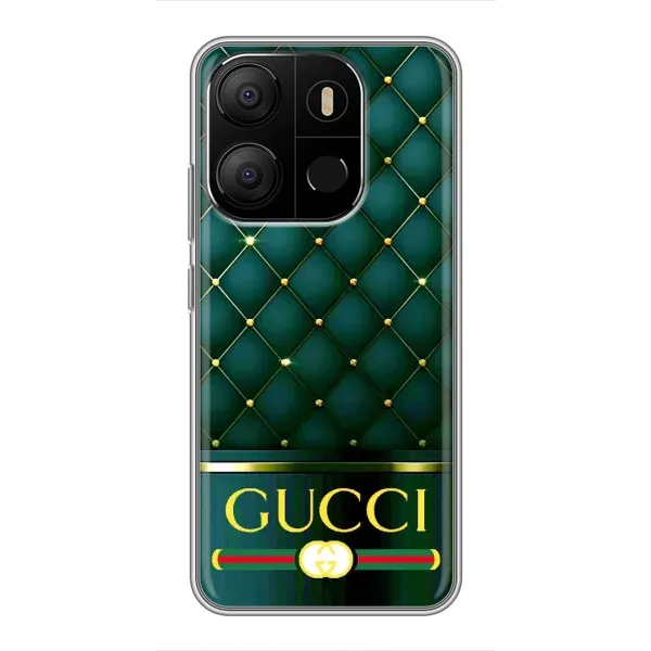 Чохол з принтом «Текстура Гуччі» для TECNO Pop 7 Pro