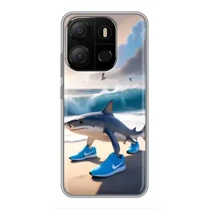 Чехол с мемом Тралалело тралала на Tecno Pop 7 Pro