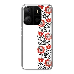 Чехол для Патриота Украины Tecno Pop 7 Pro - (AlphaPrint) (Яркая вишиванка)