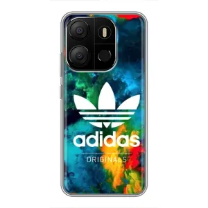 Чехлы Адидас для Tecno Pop 7 Pro (AlphaPrint)
