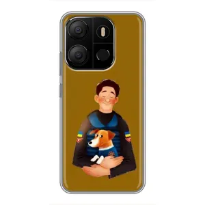 Чехлы с картинкой собаки Патрон для Tecno Pop 7 Pro (AlphaPrint) (ЗСУ Патрон)