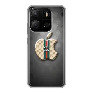 Чехлы ГУЧЧИ для Техно Поп 7 (AlphaPrint) (Apple gucci)