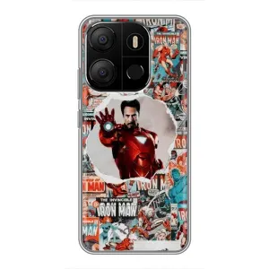 Чехлы с героями Марвел Tecno Pop 7 (VPrint)