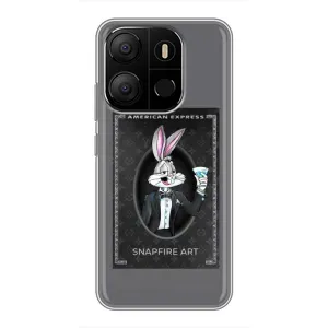 Брендновые Чехлы для Tecno Pop 7 - (PREMIUMPrint) (Бакс Бани LV)