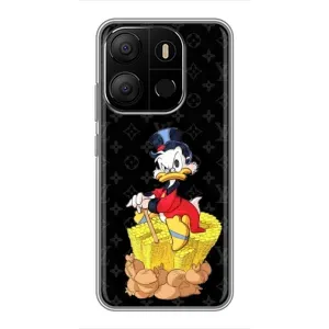 Чехли для Tecno Pop 7 - Скрудж МакДак Louis Vuitton (PREMIUMPrint) (Богатство Макдака)
