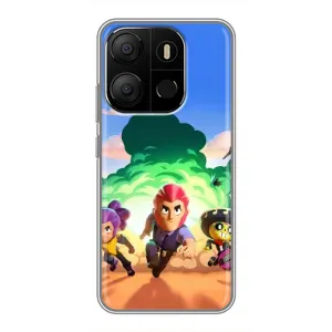 Чехол с принтом «Бравел Старс» для TECNO Pop 7