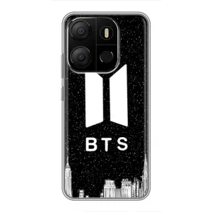 Чехол с принтом «БТС Лого» для TECNO Pop 7