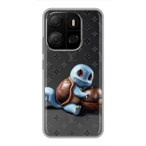 Брендновые Чехлы для Tecno Pop 7 - (PREMIUMPrint) (Черепашка)