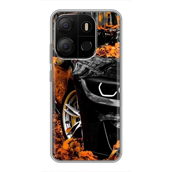 Чохол з принтом «Чорна Машина» для TECNO Pop 7