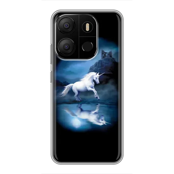 Чохол з принтом «Єдиноріг» для TECNO Pop 7