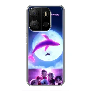 Чехол с принтом «КИТ BTS» для TECNO Pop 7