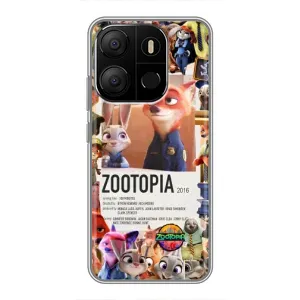 Чохол Зоотрополіс на Tecno Pop 7 (Постер Зоотрополіс)