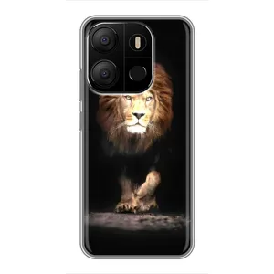 Чехол с принтом «Лев» для TECNO Pop 7