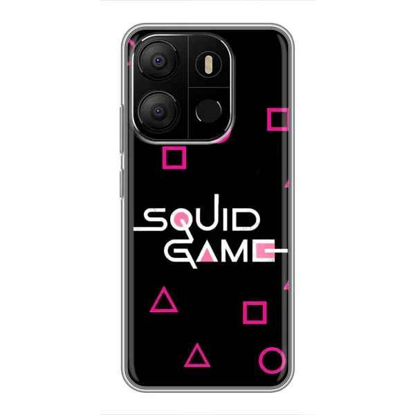 Чохол з принтом «Патерн Гра кальмара» для TECNO Pop 7