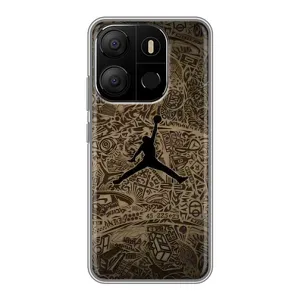 Чехлы для Tecno Pop 7 - с картинкой JORDAN (AlphaPrint)