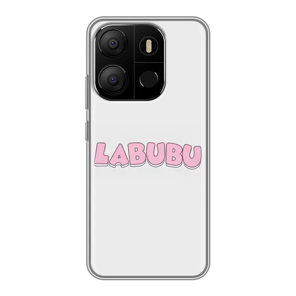 Чехол с принтом «Лого Лабубу» для TECNO Pop 7