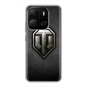 Чохол з принтом «Лого Tanks» для TECNO Pop 7