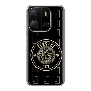Чехлы VERSACE для Техно Поп 7 (PREMIUMPrint) (Лого Версаче)