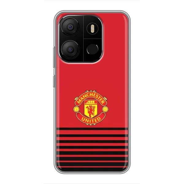 Чохол з принтом «manchester united» для TECNO Pop 7