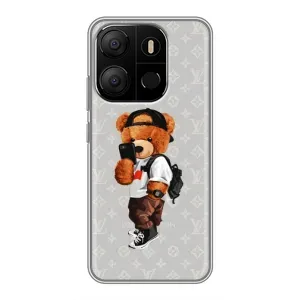 Брендновые Чехлы для Tecno Pop 7 - (PREMIUMPrint) (Мишка Луи)