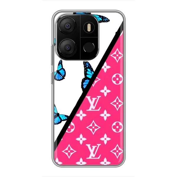 Чехол с принтом «Мода LV» для TECNO Pop 7