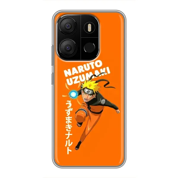 Чохол з принтом «Наруто узумакі» для TECNO Pop 7