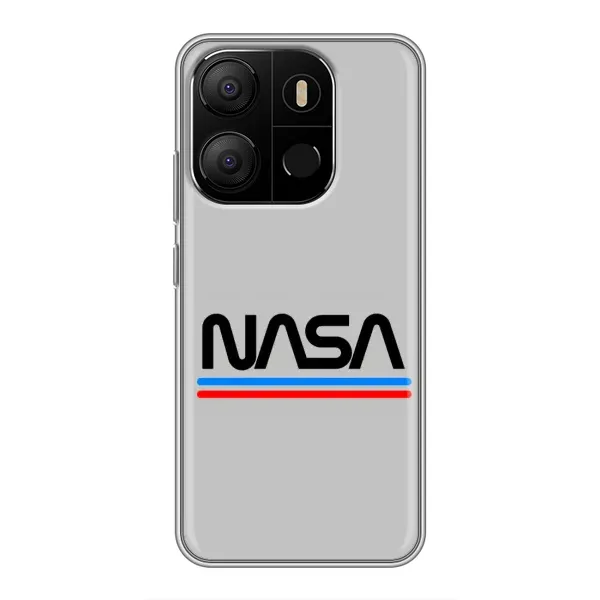 Чехол с принтом «NASA» для TECNO Pop 7 Чехол с принтом «NASA» для TECNO Pop 7