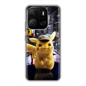 Чехлы с крутыми принтами для Tecno Pop 7 - (PREMIUMPrint) (Пикачу)