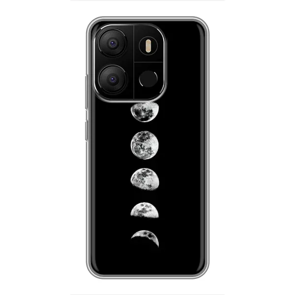 Чохол з принтом «Планети» для TECNO Pop 7