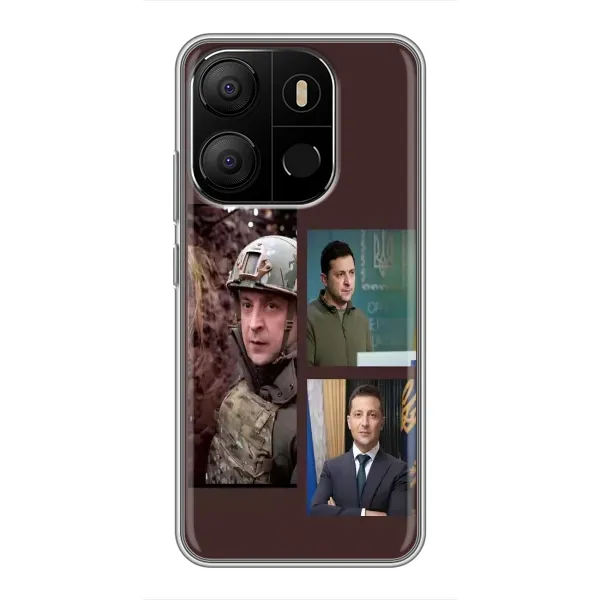 Чехол с принтом «Президент» для TECNO Pop 7 Чехол с принтом «Президент» для TECNO Pop 7