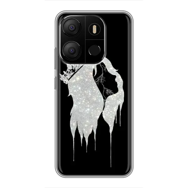 Чехол с принтом «Принцесса» для TECNO Pop 7