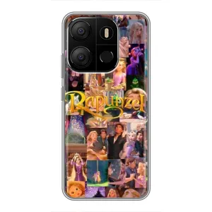 Чохол Рапунцель для Tecno Pop 7 (Колаж Рапунцель)