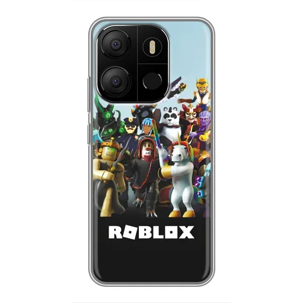 Чехол с принтом «ROBLEX» для TECNO Pop 7