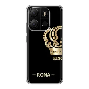 Чохли для Tecno Pop 7 (VPrint) - Футбольні клуби (Roma)