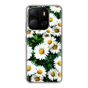 Чохол з принтом «Ромашки» для TECNO Pop 7