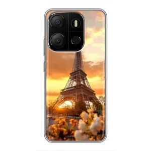 Чохол з принтом «Сонячня вежа» для TECNO Pop 7