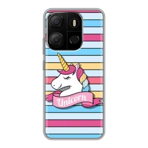 Чохол для ТЕКНО Поп 7 - (Єдинорожки - Новинки) (AlphaPrint) (Unicorn)