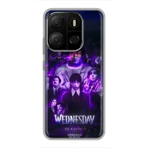 Чехол с дизайном Венздей 2 на Tecno Pop 7