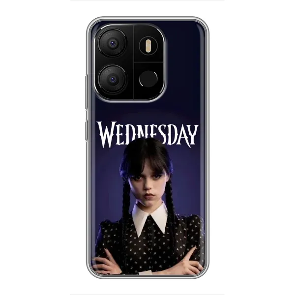 Чохол з принтом «Wednesday» для TECNO Pop 7