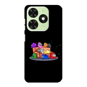 Чохли Амонг Ас для Tecno Pop 8 (AlphaPrint) (Амонг-ас)
