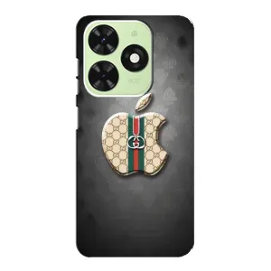 Чехлы ГУЧЧИ для Техно ПОП 8 (AlphaPrint) (Apple gucci)