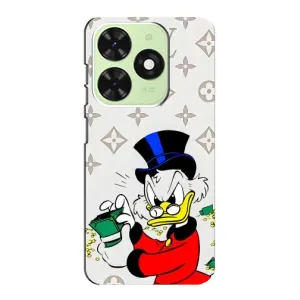 Чехлы для Tecno Pop 8 - Скрудж МакДак Louis Vuitton (PREMIUMPrint) (Баксы Скрудж)