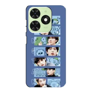 Чехол с принтом «Bangtan» для TECNO Pop 8