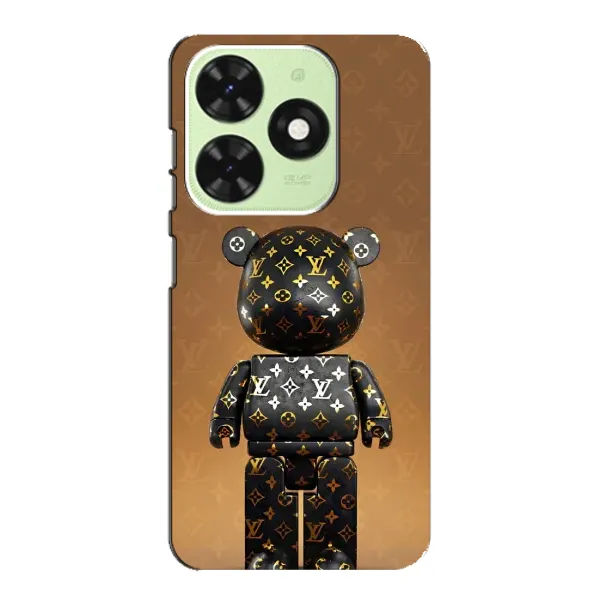 Чохол з принтом «Bearbrick» для TECNO Pop 8