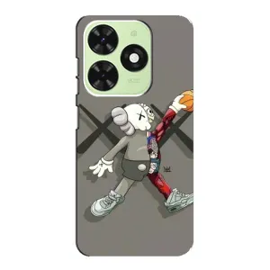 Чохли для Tecno Pop 8 - Bearbrick Louis Vuitton (PREMIUMPrint) (Беарбрік Джордан)
