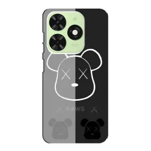 Чохли для Tecno Pop 8 - Bearbrick Louis Vuitton (PREMIUMPrint) (БеарБрік очі)