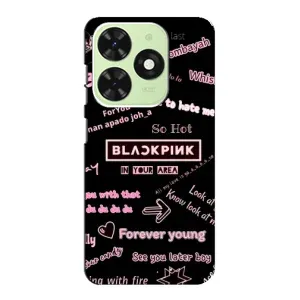 Чохол з музикальним гуртом для Tecno Pop 8 (BLACKPINK)